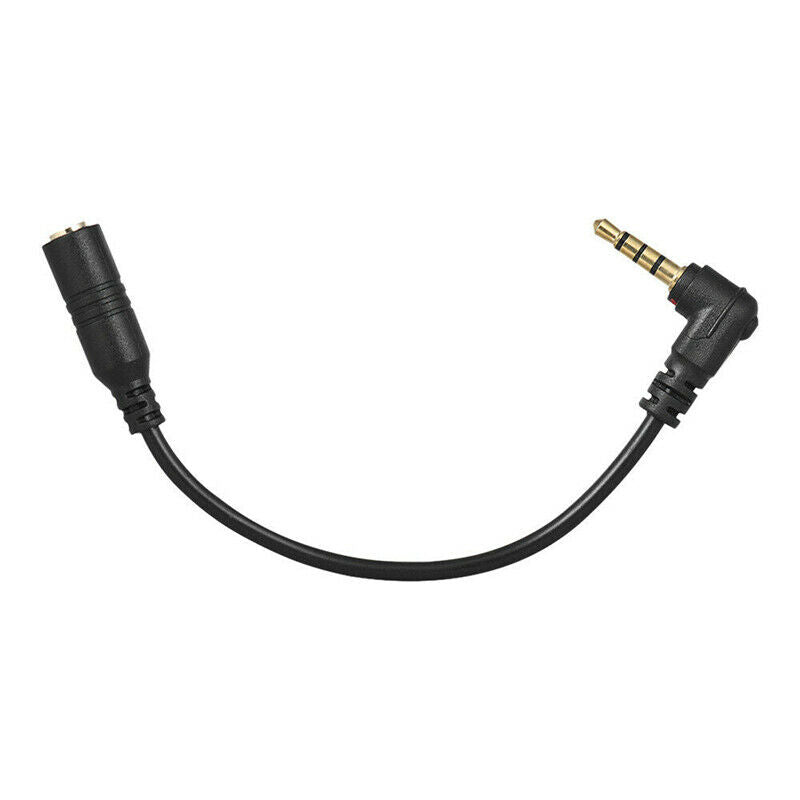 3.5mm 3 Pole TRS Female To 4 Pole TRRS Male Microphone Adapter For Pho.l8