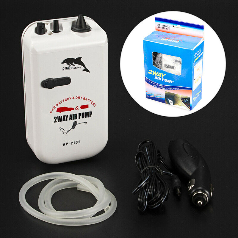 Outdoor Fishing Air Pump Fish Oxygen Pump Aerator Aquarium Fishing Tank Air P FG