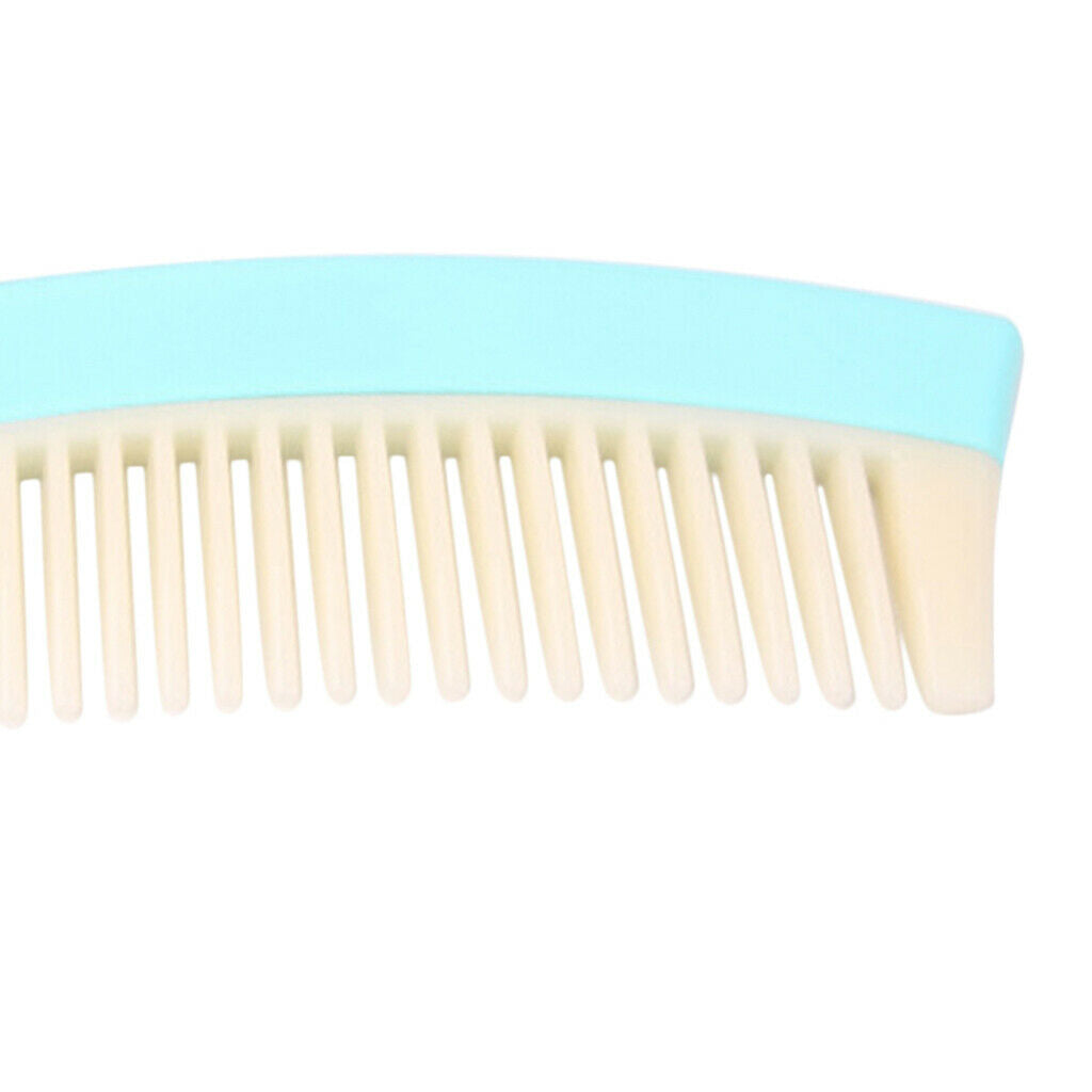Plastic Portable Wide Tooth Detangling Hair Comb Anti-static for Women Light