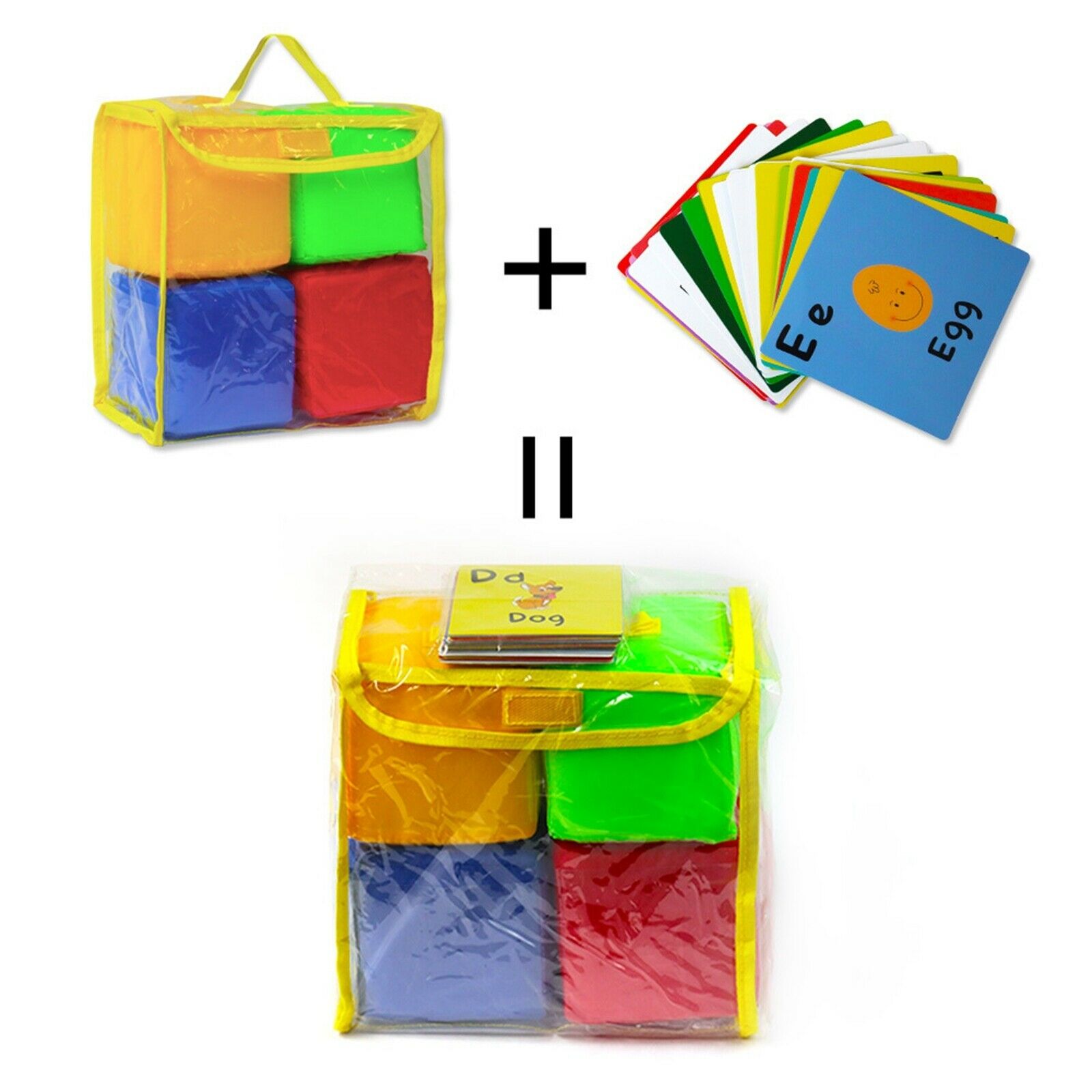 4" Playing Game Dices Set Soft Educational Toys Diy Learning Playset Gift