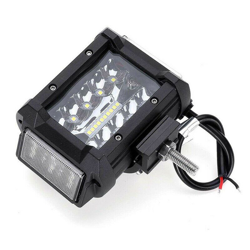 4Inch 108W LED Work Light Side Luminous Light Bar Car Offroad Driving Light W Ad