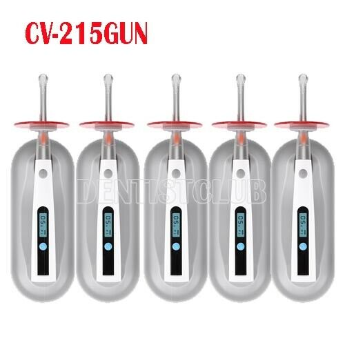 5X Dental Cordless LED Curing Light Lamp 1s Cure 800-1400mw/cm² 440-480nm