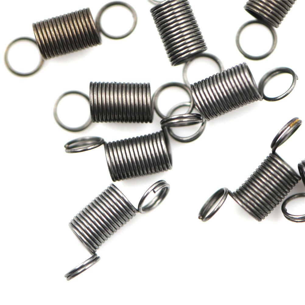 10pcs Metal Small Tension Spring With Hook DIY Remote Car Shock Absorber.m1CHAU