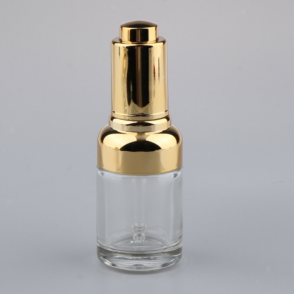 4x Empty Dropper Bottles Essential Oils Dispenser Perfume Pipette Vial 30ml