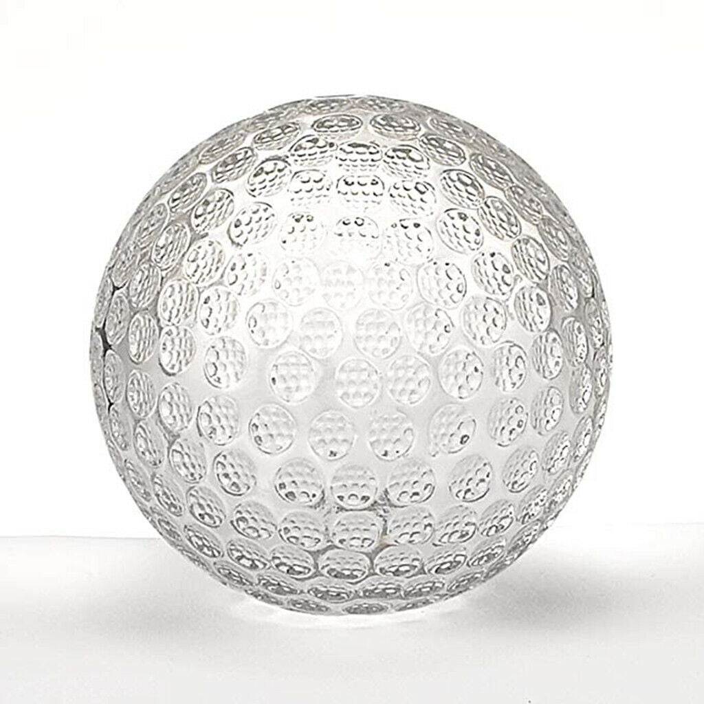 60mm Clear Crystal Golf Ball (No Stand) for Kids Bedroom Decor