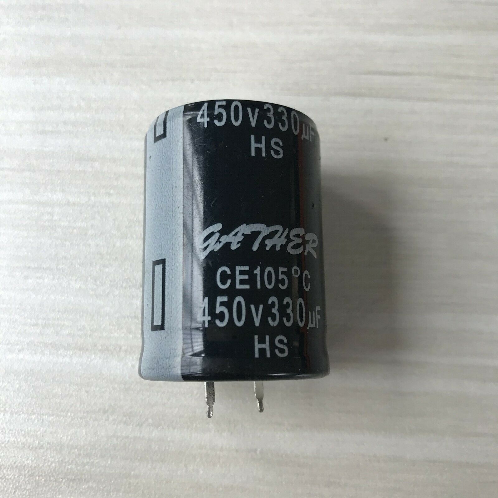 2 Pins Aluminum Electrolytic Capacitor 450V 330uF 330mfd 30X40 mm Radial