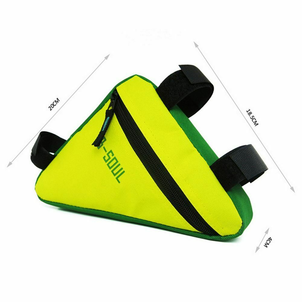 Water Cages Bike Beam Pocket Triangle Bicycle Bag Bicycle Bags Front Package