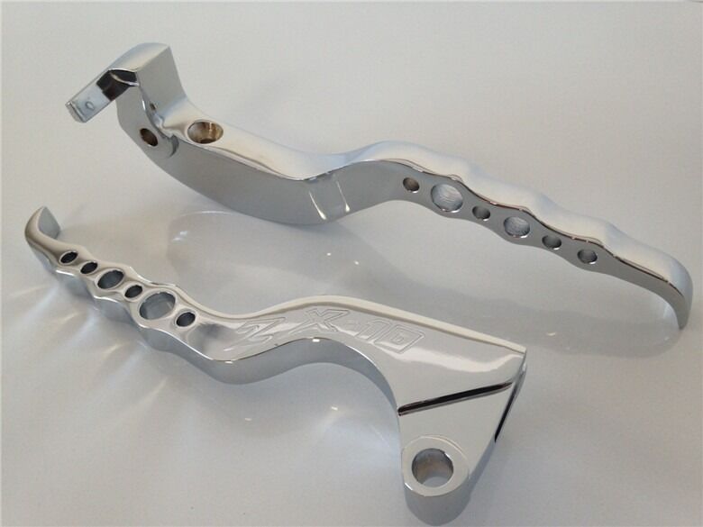 Chrome Billet Brake Clutch Hand Lever for Kawasaki ZX 10R ZX10R ZX-10R 2006 2007