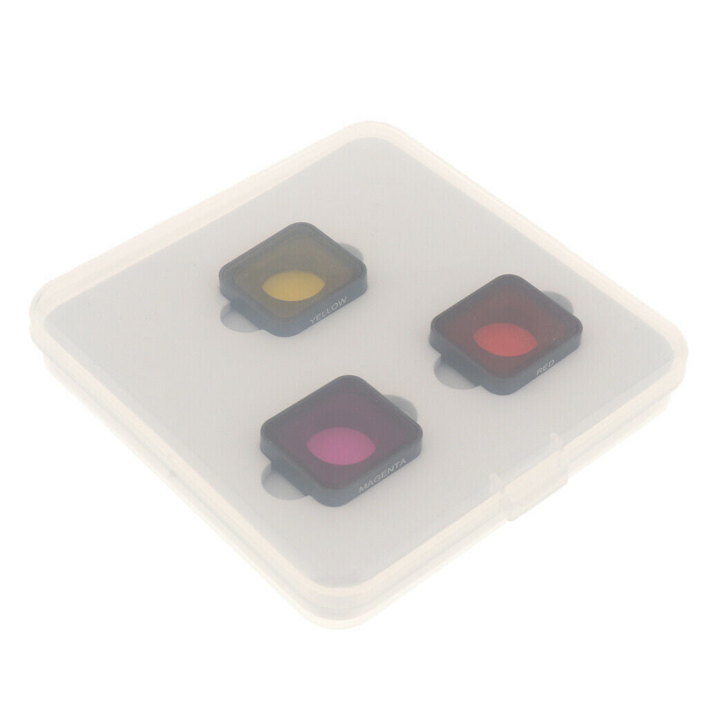 3in1 Waterproof UV Protector Filter Lens Replacement Repair Camera Lens Glass