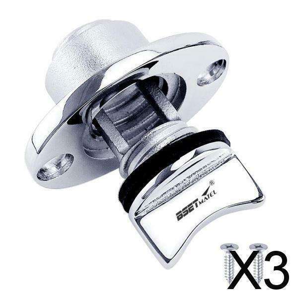 3X Marine Drain Plug Yacht Drain Plug Kit Parts Accessories Universal Durable
