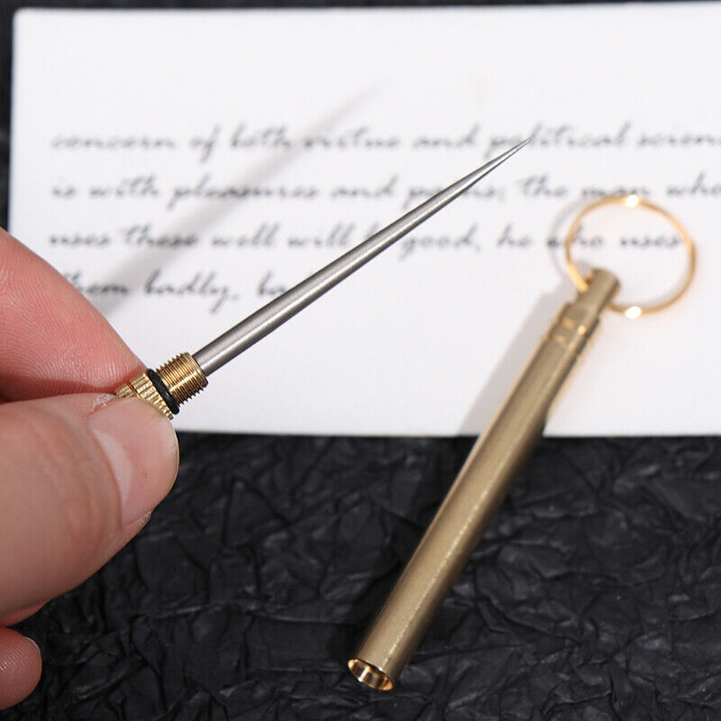 Titanium Outdoor Edc Portable Multifunctional Toothpick Camping Tool Toothp KX