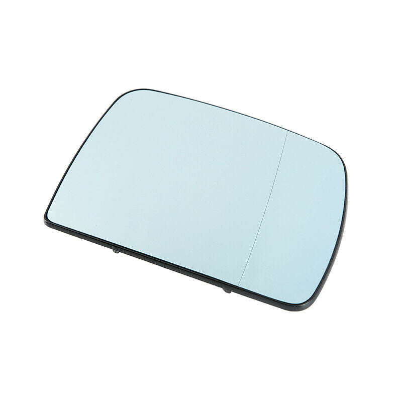 Right Passenger Side Mirror Glass Heated W/Backing Blue For BMW X5 E53 2000-2006