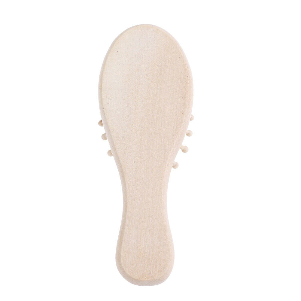 Wooden Hair Vent Brush Brushes Hair Care and Beauty SPA Massager Massage .l8