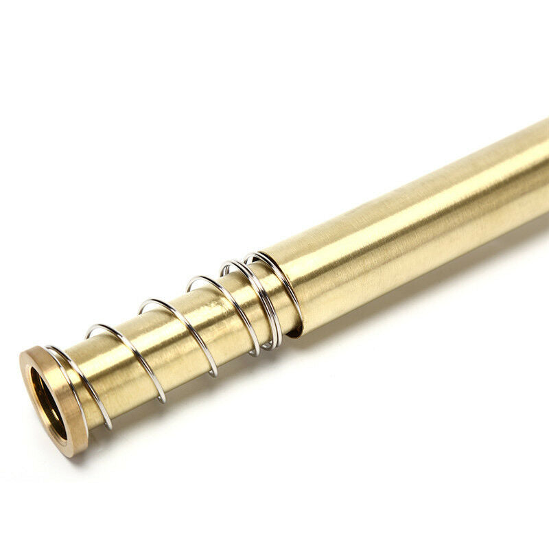Big Copper Moxa Roller Stick Brass Moxibustion Massage Burner Improve Blood TH