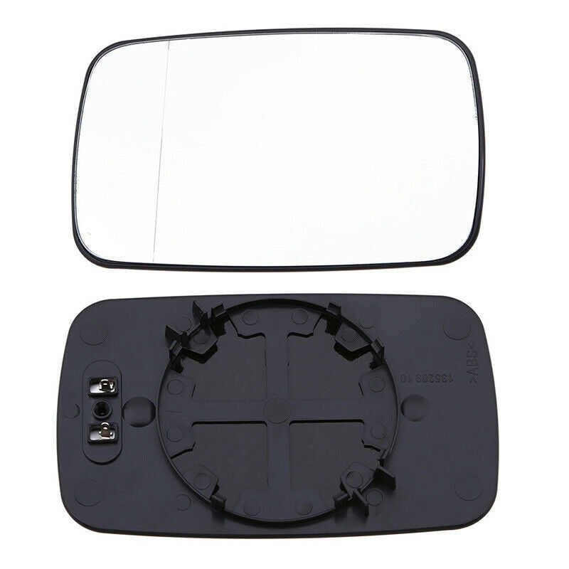 For BMW 3 Serie E46 4 Door Left Driver Side Door Heated Mirror Glass With Tinted