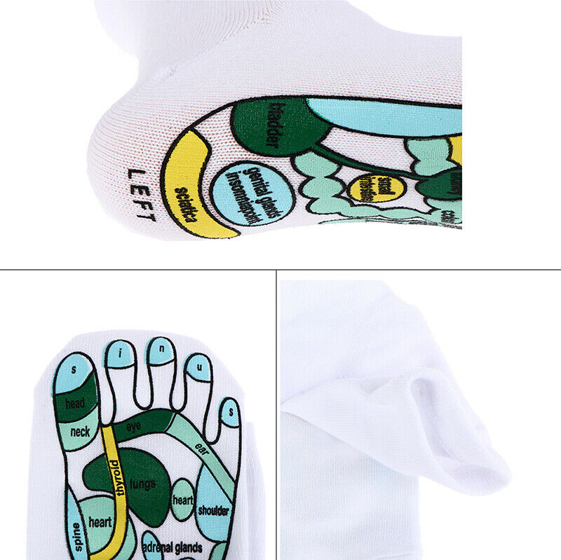 Physiotherapy Massage Relieve Tired Feet Reflexology Socks Foot Point Sock