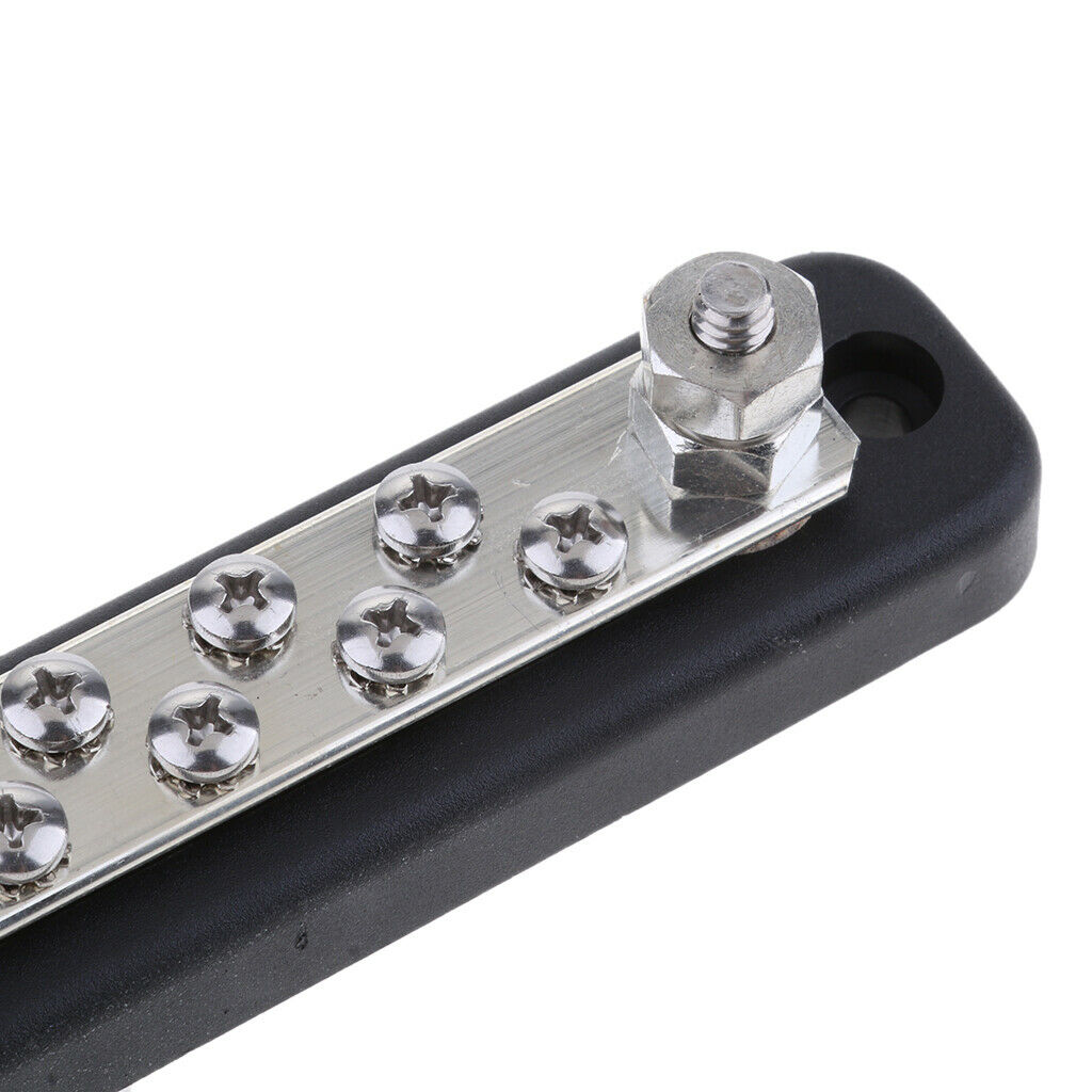 12V / 24V 20 WAY POWER DISTRIBUTION BUS STRIP 5x4mm SCREWS 100A
