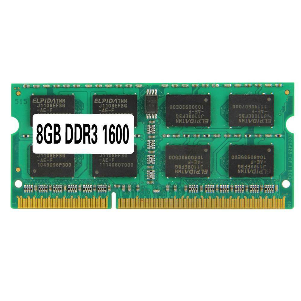 DDR3 8GB 1600MHz (PC3 12800) 204-pin 1.5V Laptop Memory Compatible INTEL AMD!!