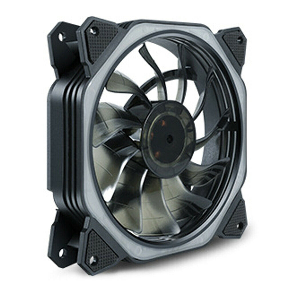 Cube Fan Computer Power Supply Fan Aurora Lamp Chassis 12v Power Multi-Colours!