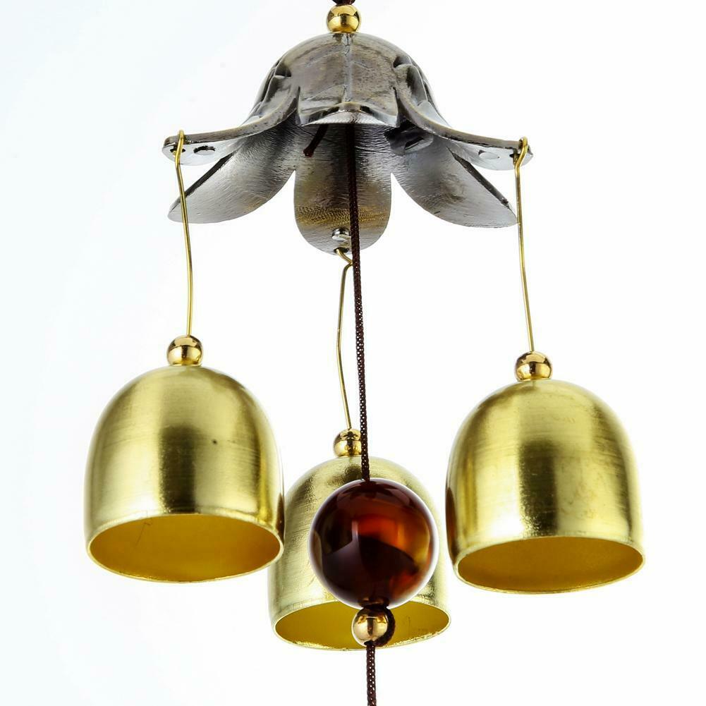 Outdoor Wind Chimes Living Yard Garden Tube Bell Hanging Ornaments (3 Bells @