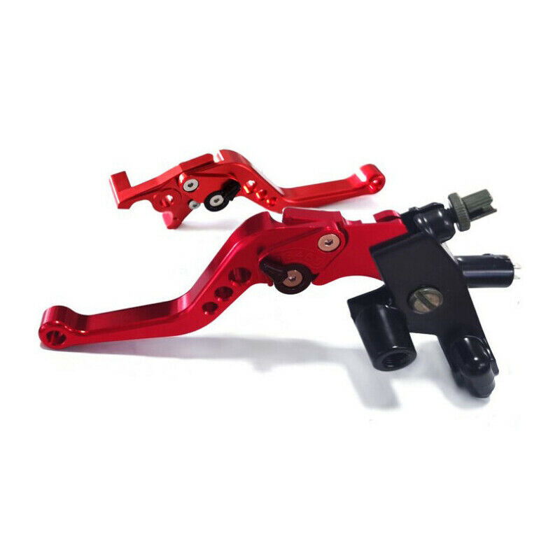 Universal Motorcycle BIkes Gear Hand Brake Disc Clutch Levers Grips Adjustable