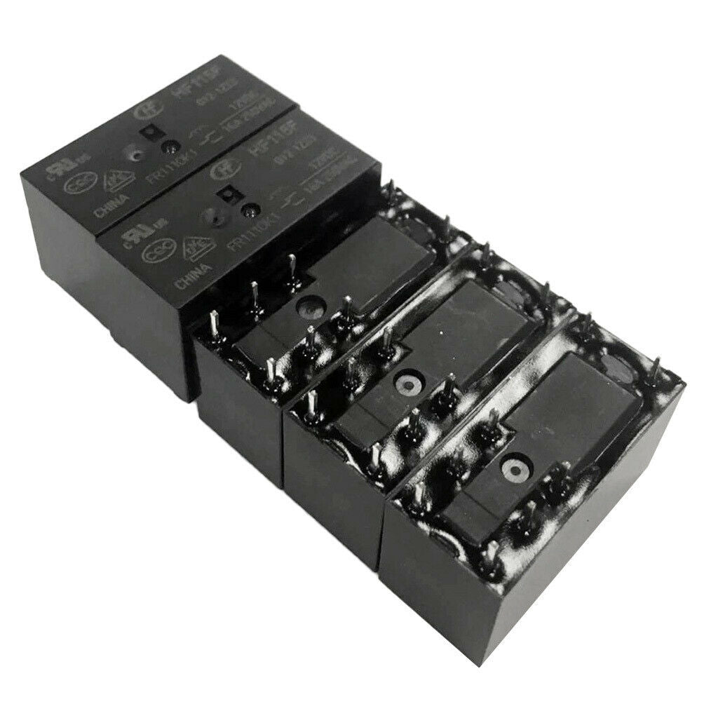 5 Pieces HF115F 012-1ZS3 DC12V 16A Power Relay 8Pin Coil Voltage Power Relay