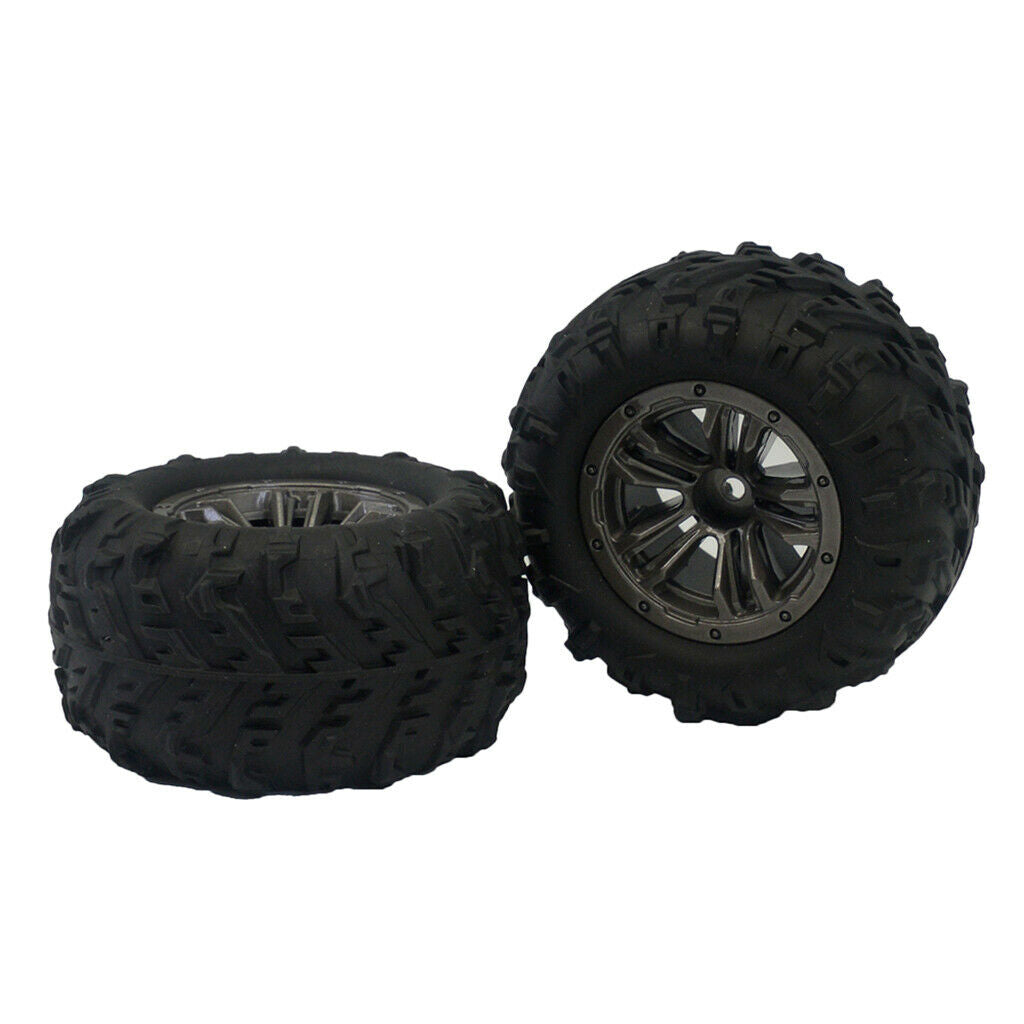 Plastic 2 Pieces Tyre for 1:16 9130 Four-wheel Drive Racing Car Spare Parts