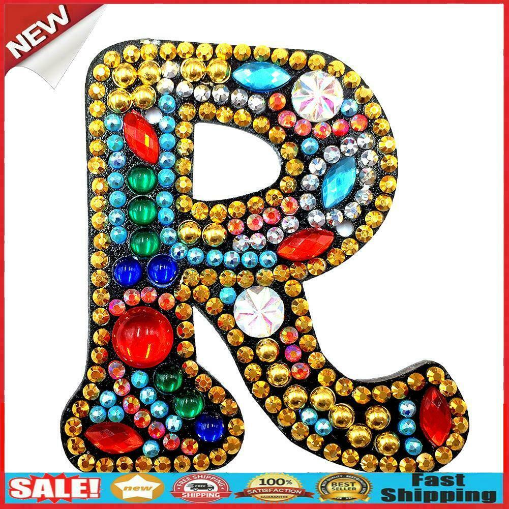 KeyChains DIY Key Chain Diamond Painting Letters Women Bag Keyring Pendant Gi @