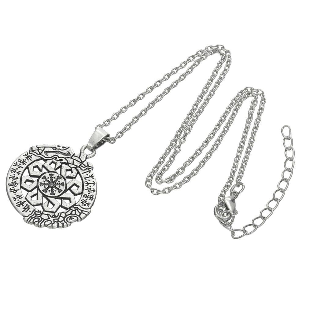 1 Piece Classic Round Pendant Necklace for Jewelry Crafts