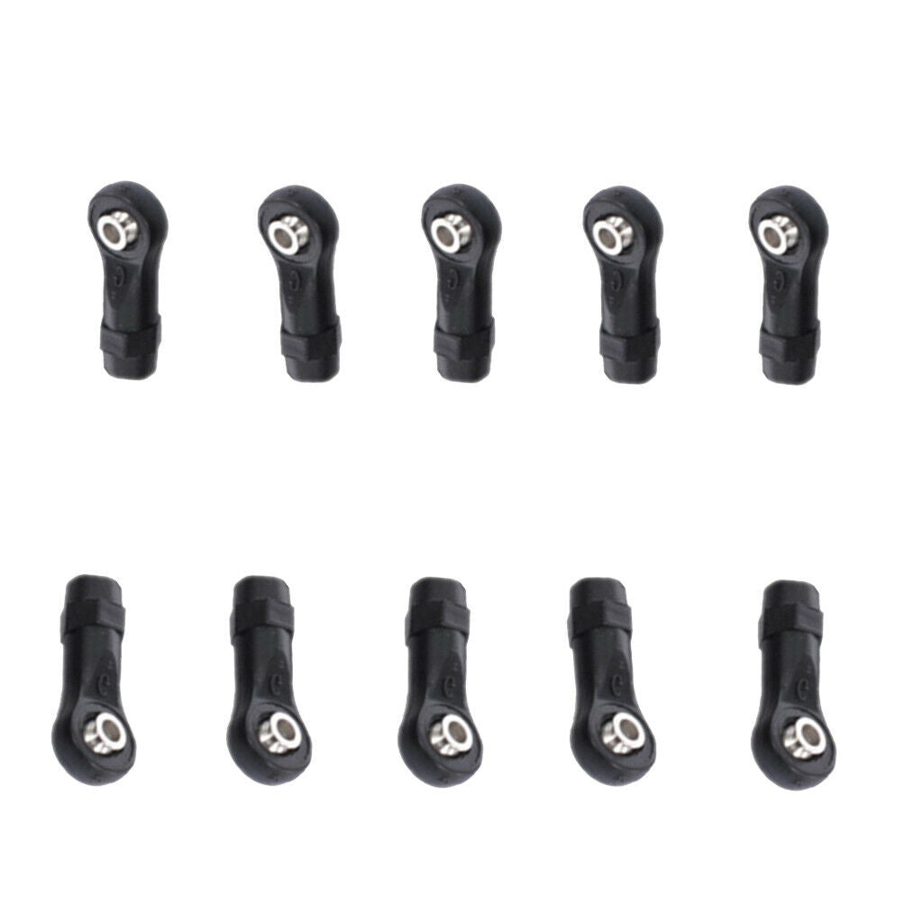 Pack of 10 M4 Linkage Rod End Tie Rod End Ball Head Joint for RC Car Crawler