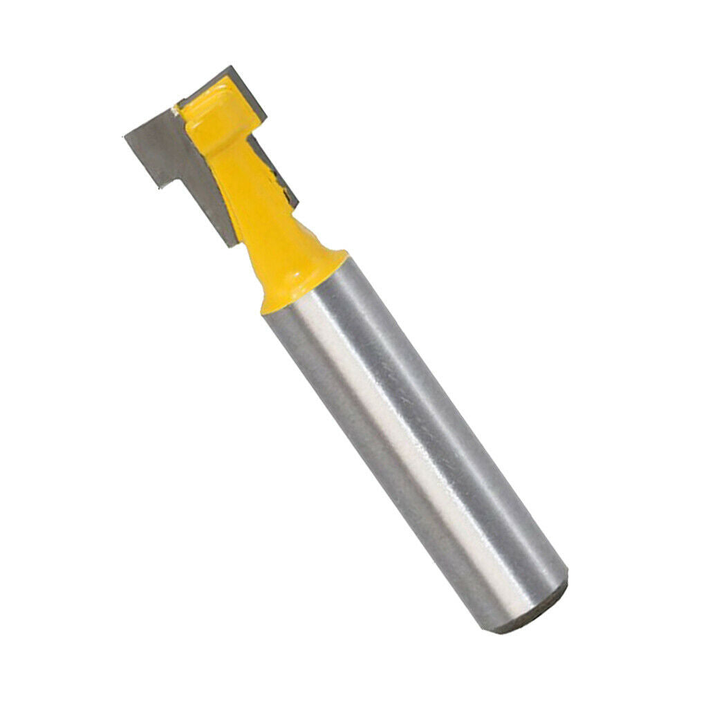 8mm Shank T-Slot Cutter Router Bit for 3/8-Inch Hex Bolt Heads