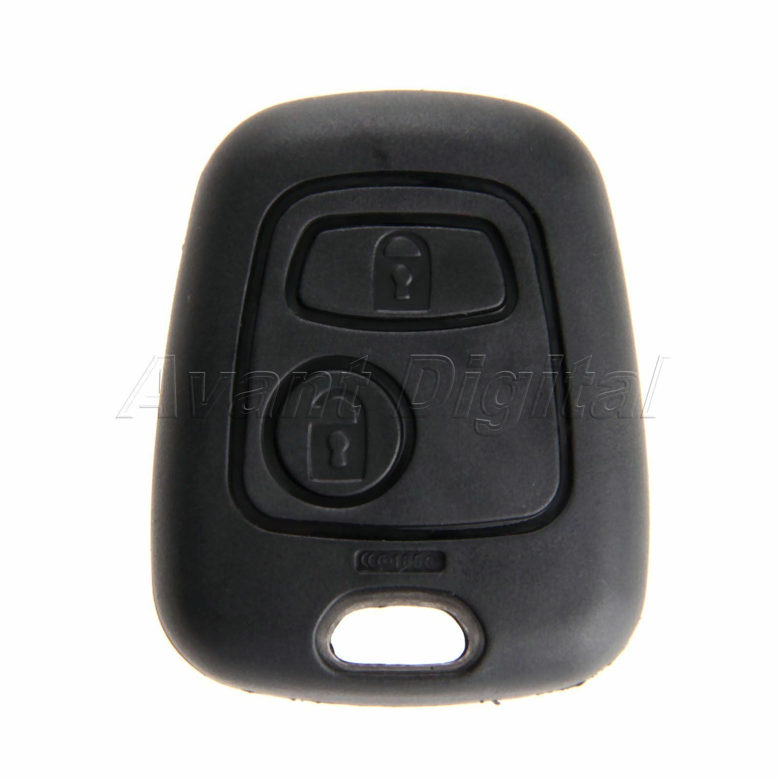 Car 2 BTN Remote Key Fob Case Shell  For Peugeot 107 207 307 407 106 206 306 406