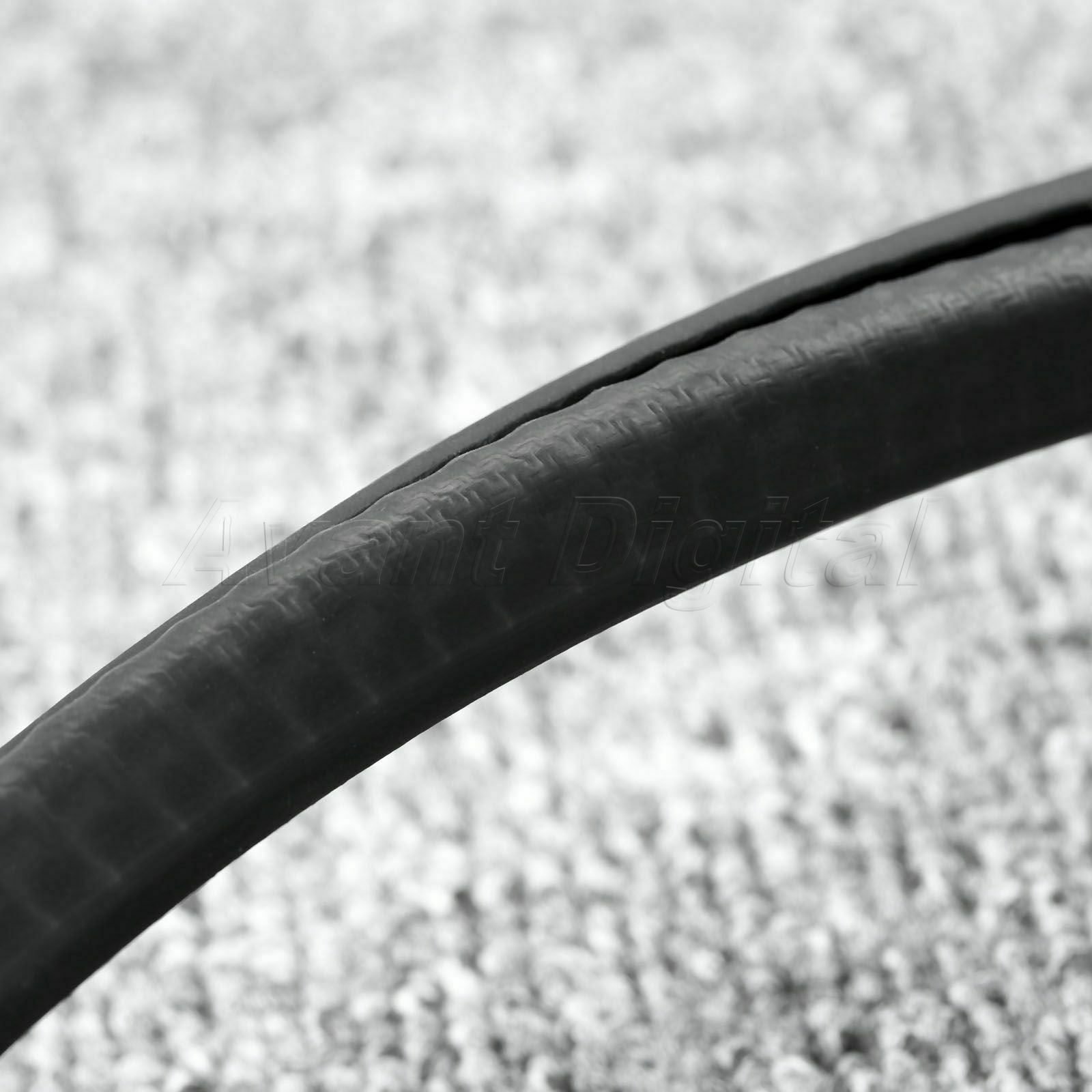 2Pc 0.8m B Pillar Rubber Seal Strip Decorate Weather strip Hollow For Car Truck