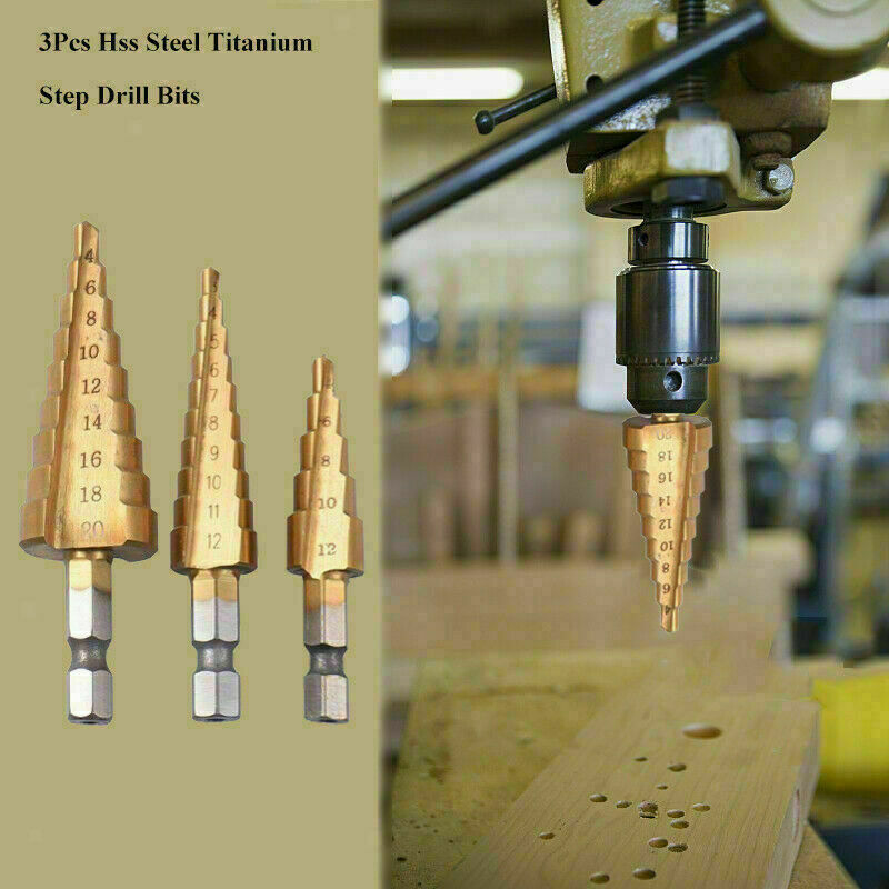 Step Drill Bits Cone Cutt Toos