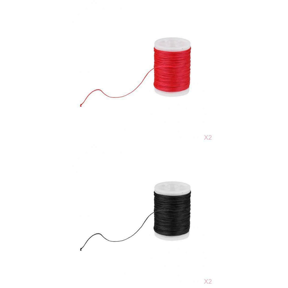 4 lot Ultra-light 110m Archery Serving Thread for Various Bow Red+Black