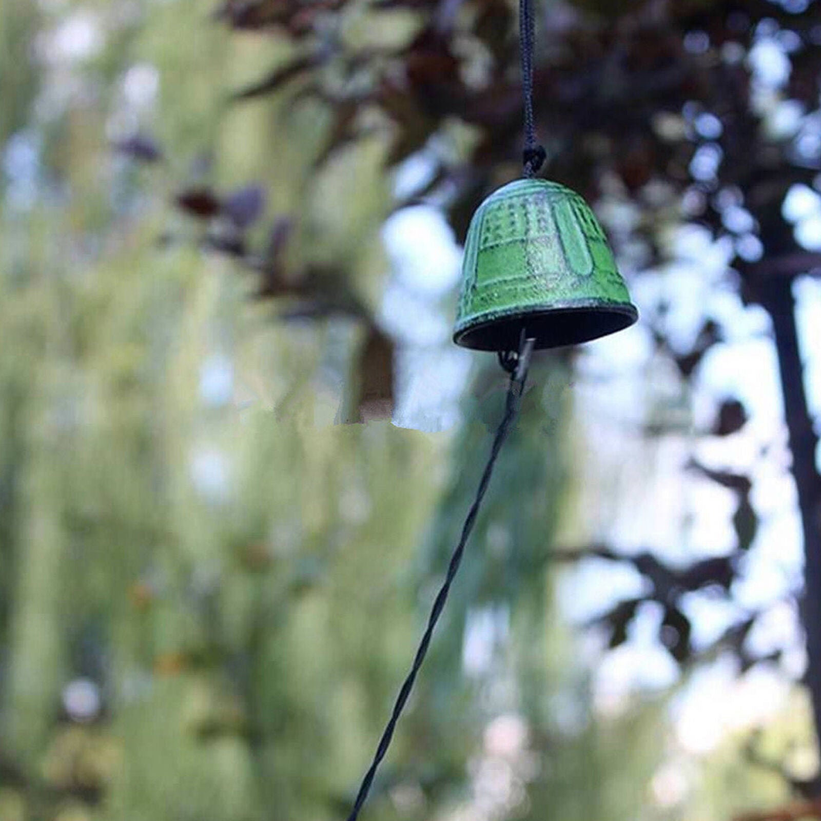 Temple Bell Japanese Wind Chime Hang Sound Clapper Home Garden DÃ©cor