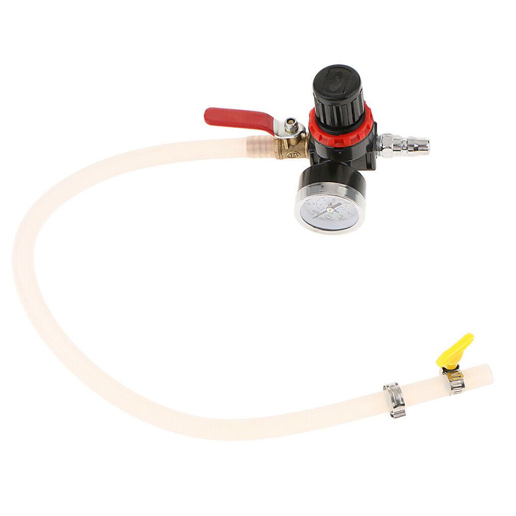 Car Vehicle Coolant Water Tank Leakage Detector Radiator Pressure Tester Gauge
