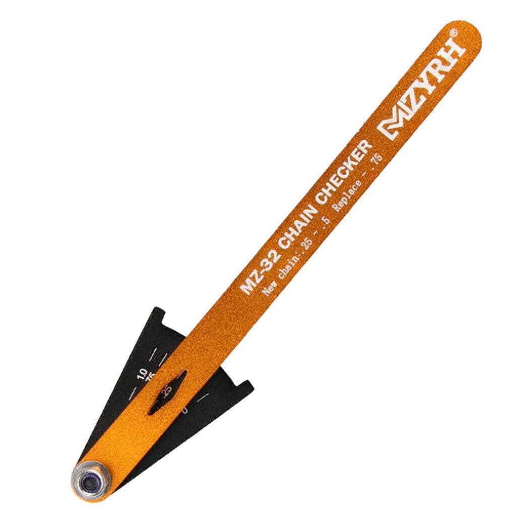 Bike Chain Wear Indicator Chain Gauge Repair Checker Stretched Tools Golden