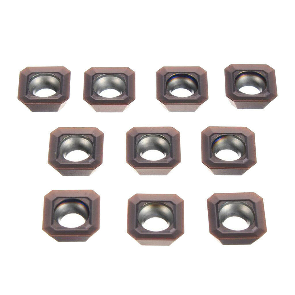 10x SEHT1204AFSN-X45 PC9035 Alloy Lathe Inserts for Simple Steel Processing