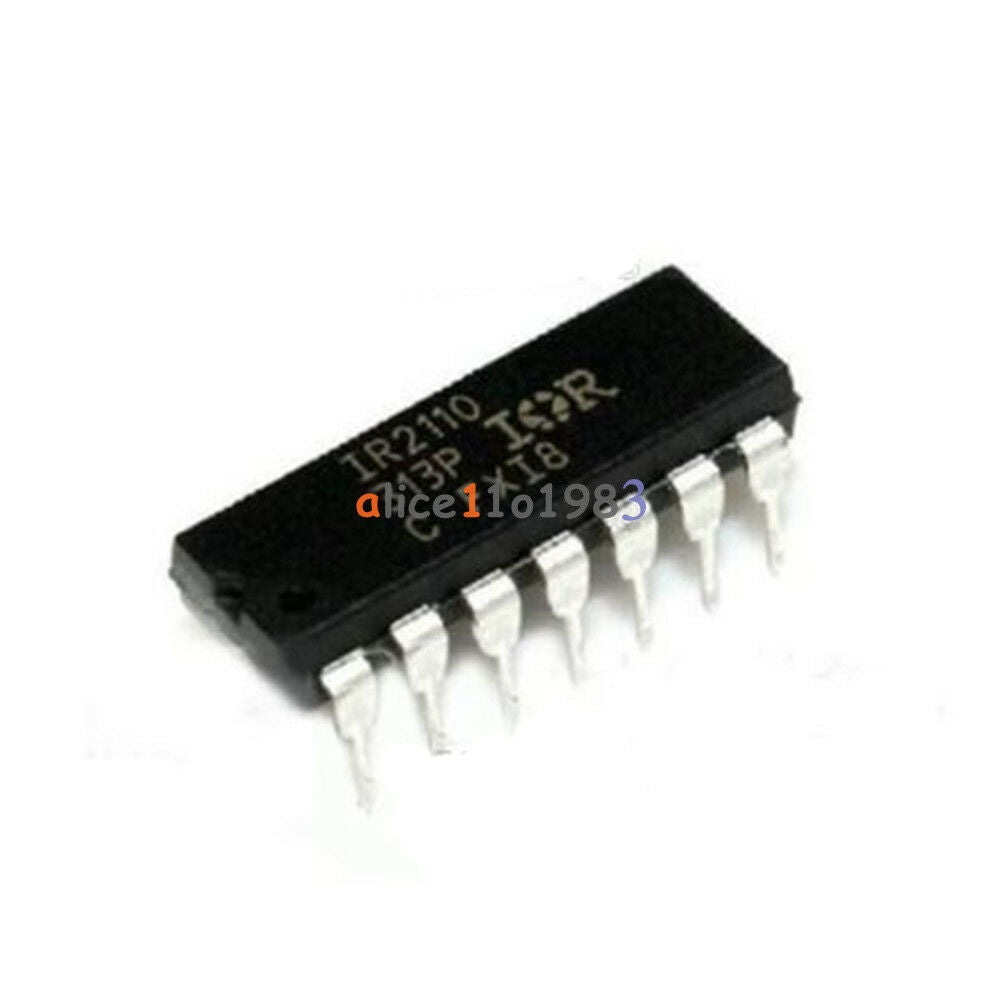 10PCS IR2110PBF IR2110 DIP-14 IR FETS DRIVERS CHIP  NEW IC