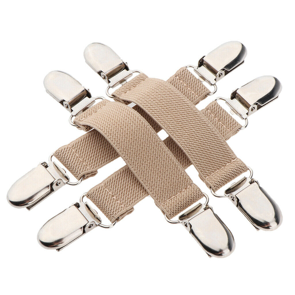 8x Children Tight Stretchy Glove Mitten Clip Collar Clasp Anti-slip Bands
