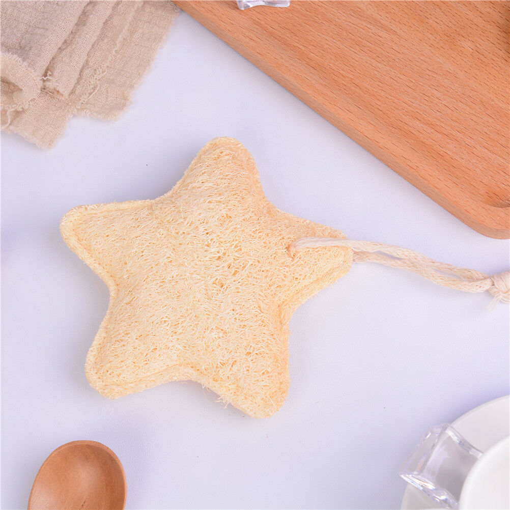 Star Loofah Luffa Loofa Bath Shower Washing Body Pot Sponge Cleaning Suppl.l8