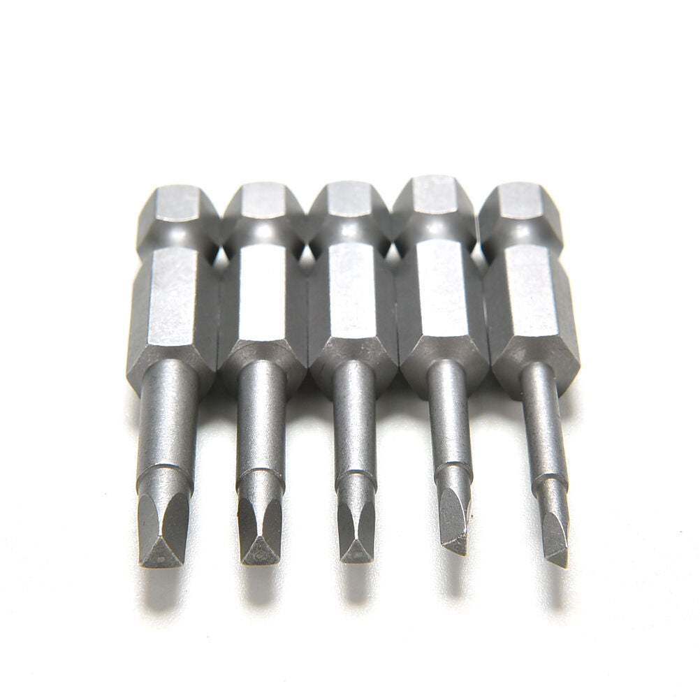 5X/Set Magnetic Triangle Head Screwdriver Bits S2 Steel 1/4 Hex Shank 50 Lt