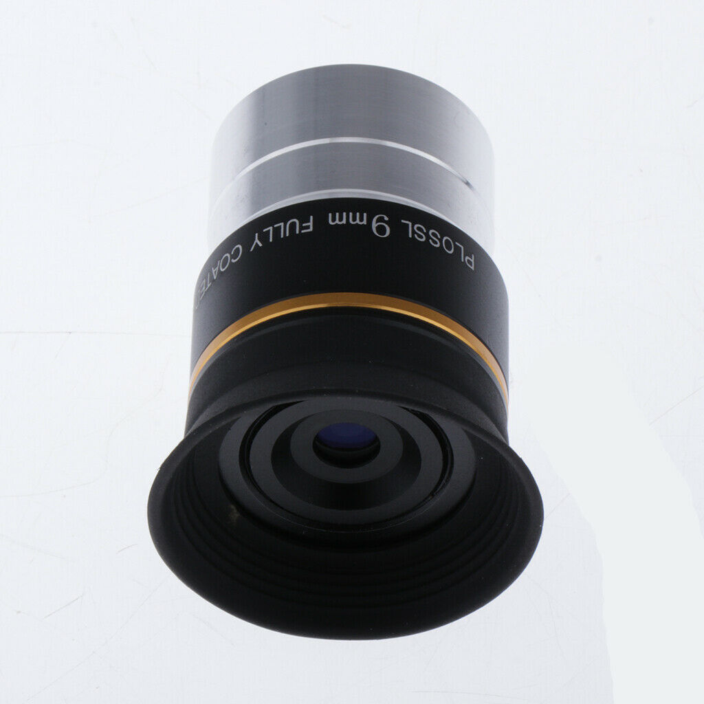 1.25" Plossl 9mm PLOSSL Optical Glass Lens Astronomical Telescope Eyepiece