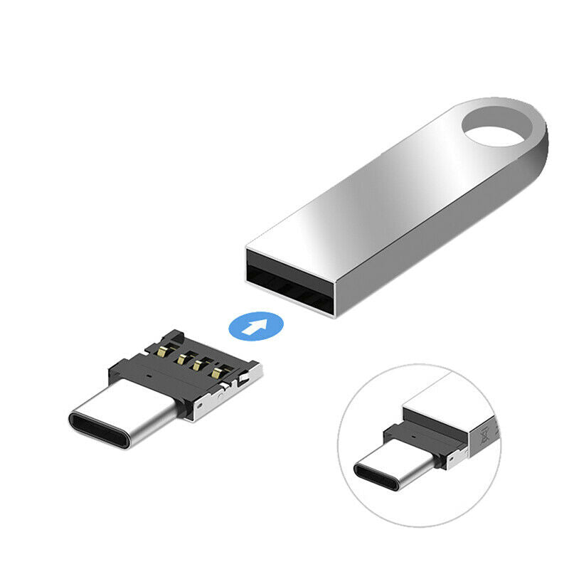 Mini OTG Type-C To USB 3.0 Mobile Phone U Disk Reader Tablets Adapters A OZB Kt