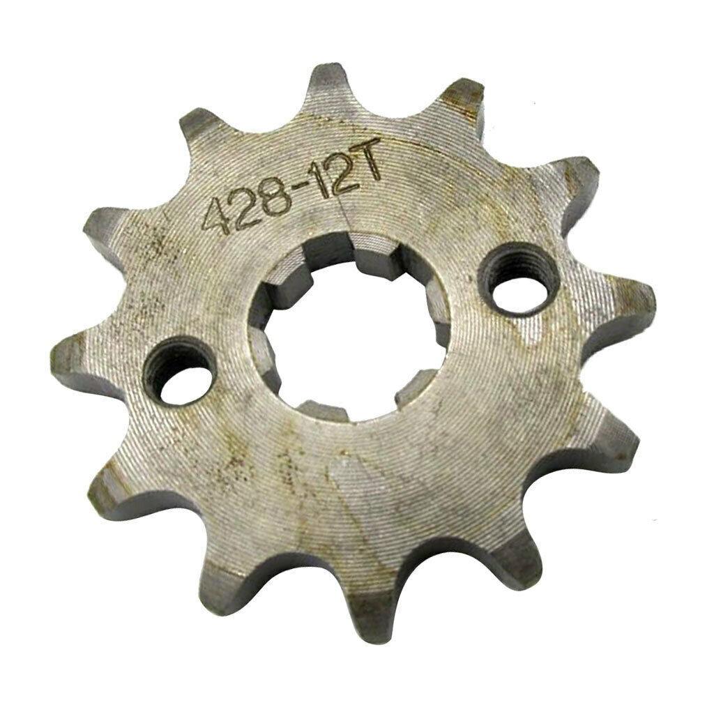 428 12T 17mm Drive Front Counter Sprocket ATV Quad  Dirt Bike