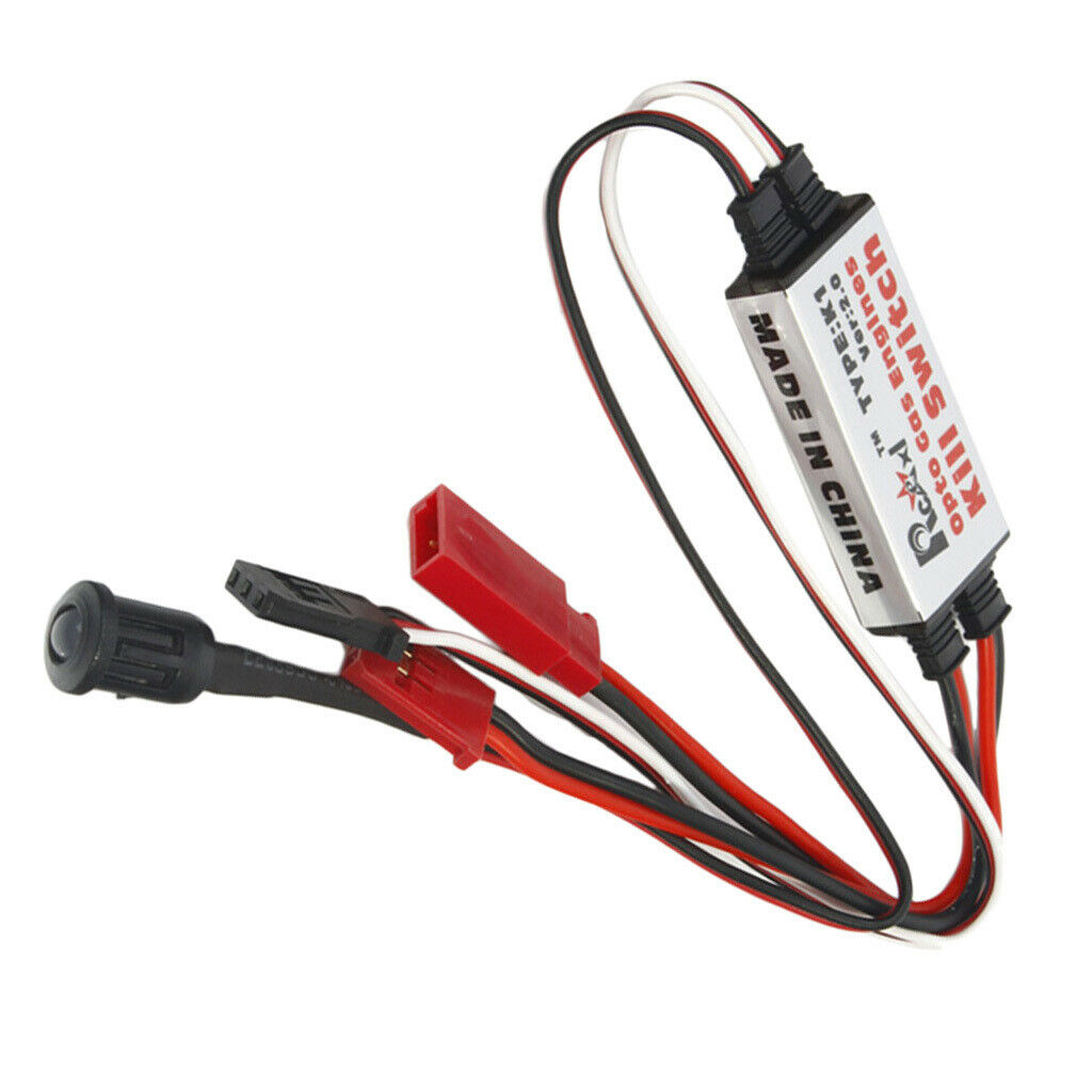 Opto Gas Engine Kill Switch RC Airplane Kits for DLA DLE DA Ignition Cut Off