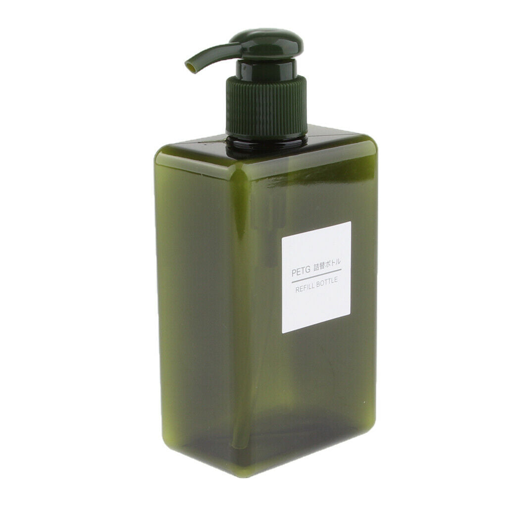 3 Pieces Liquid 100ml 450ml 280ml Foaming Soap Dispenser PET for Shampoo