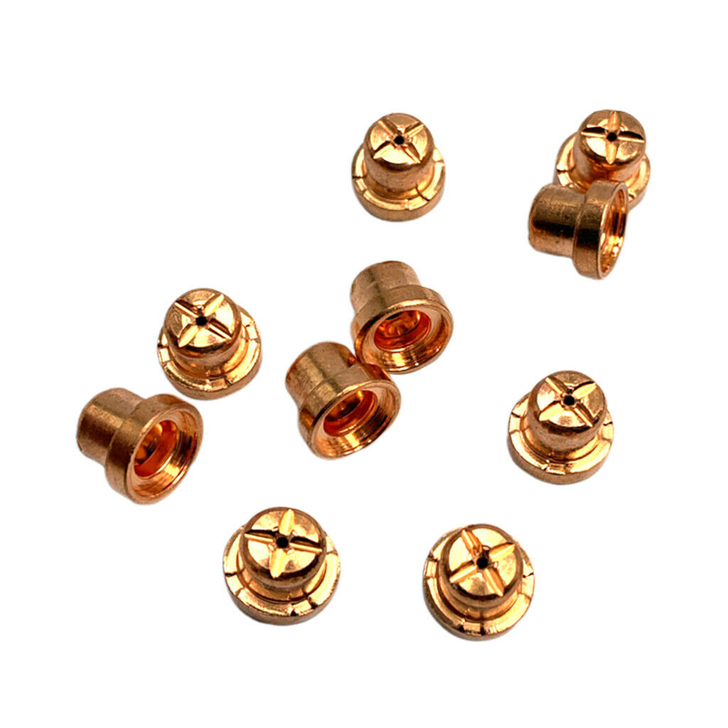 10 lot Air Plasma Cutting Torch Cutter Parts JG 50 Torch Kit JG-50 Nozzle,