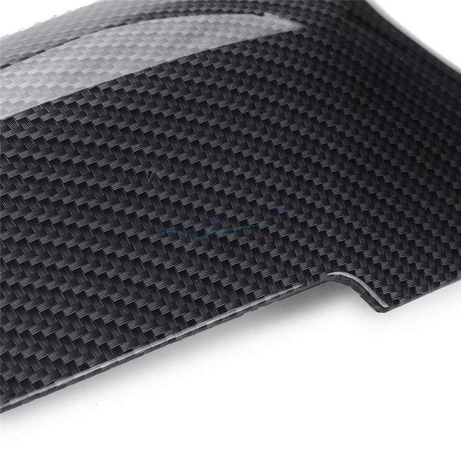 For BMW 2/3/5 F20 F21 F22 F30 F31 F32 F33 ABS Carbon Fiber Mirror Cover Black